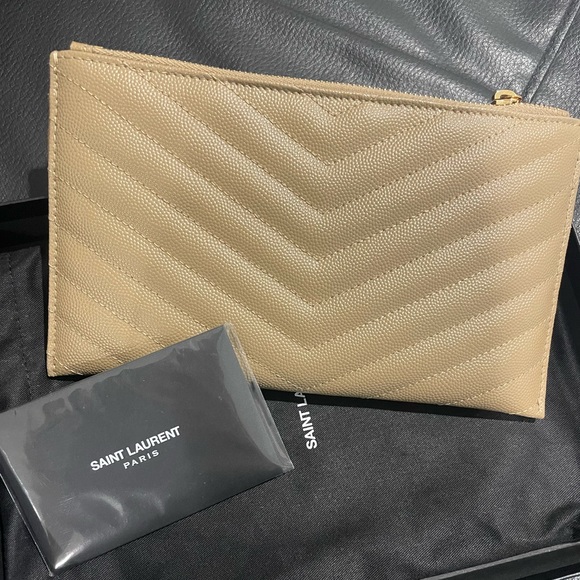 YSL Zipped Pouch - Picture 2 of 2